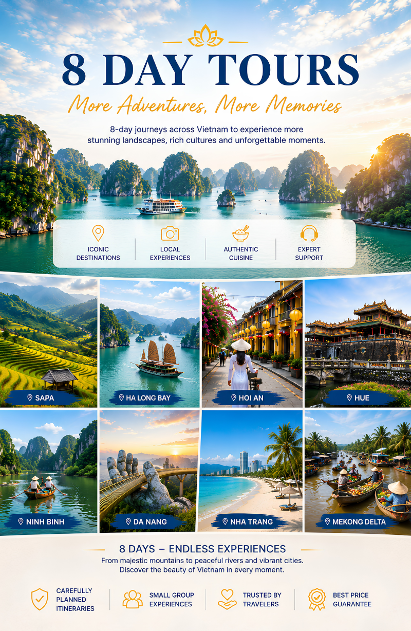 8 day tours