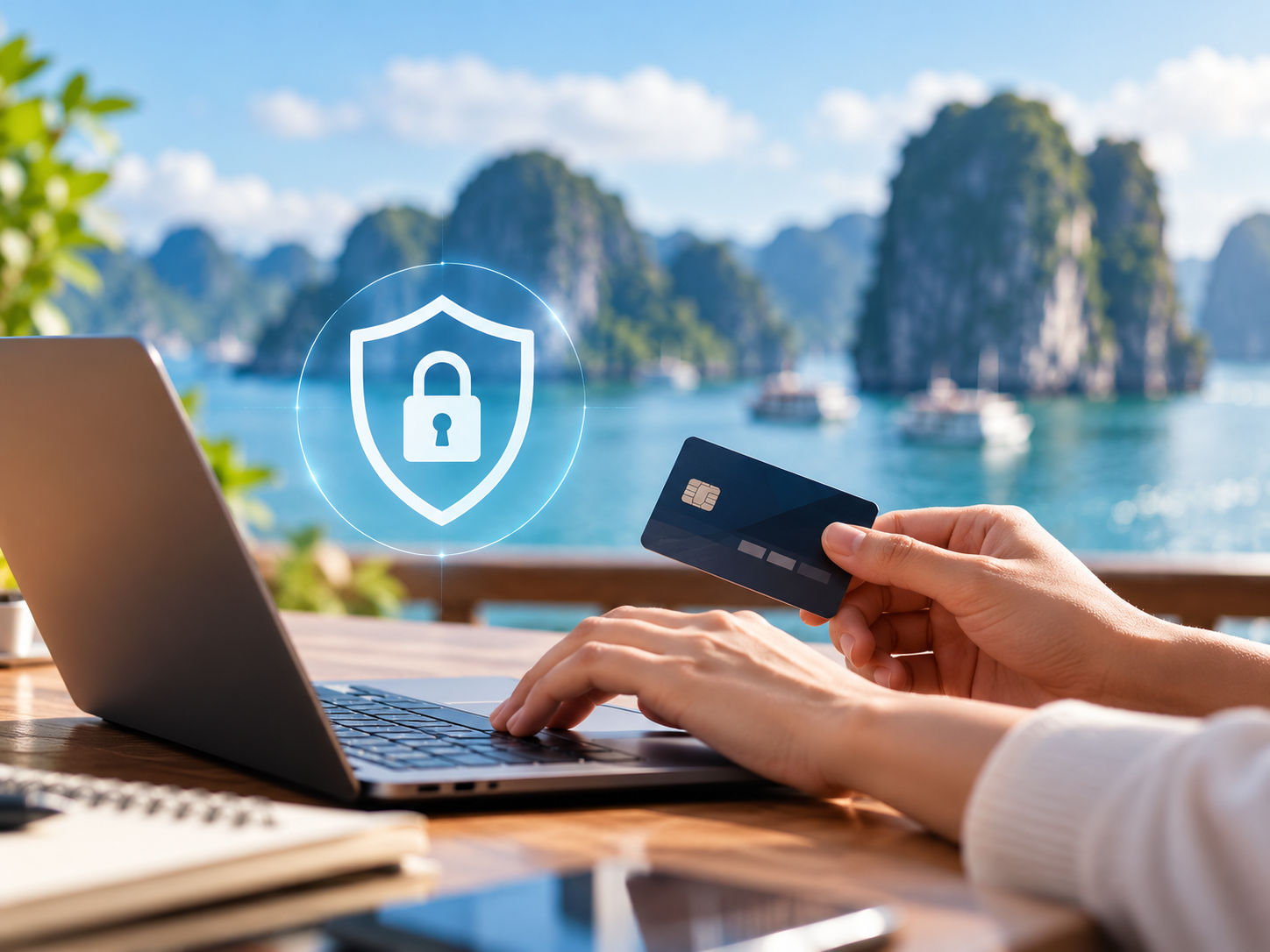 Secure online travel booking