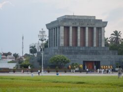 hanoi mausoleum — travel destination photograph